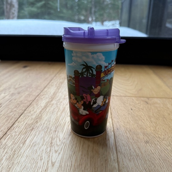 WALT DISNEY WORLD TRAVEL MUG PURPLE NO HANDLE EDITION - Picture 8 of 10